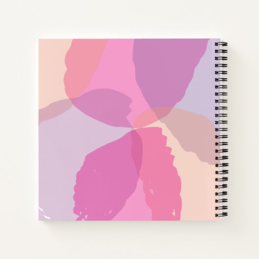 Journal Féminine Rose Gratitude (Dos)