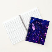 Journal Femme Céleste Déesse Lune Étoiles (Intérieur)