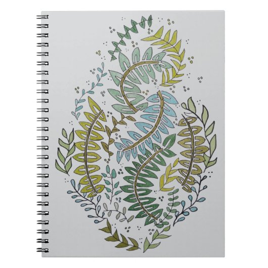 Journal Fern Leaf (Devant)