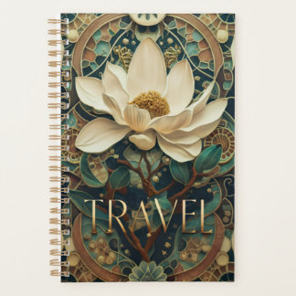 Journal Fleur de Lotus Élégant