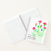 Journal Fleur de Naissance de Janvier Carnation Ro (Intérieur)