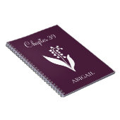 Journal Fleur de Naissance Lilly Mai Nouveau Chapi (Côté Droit)