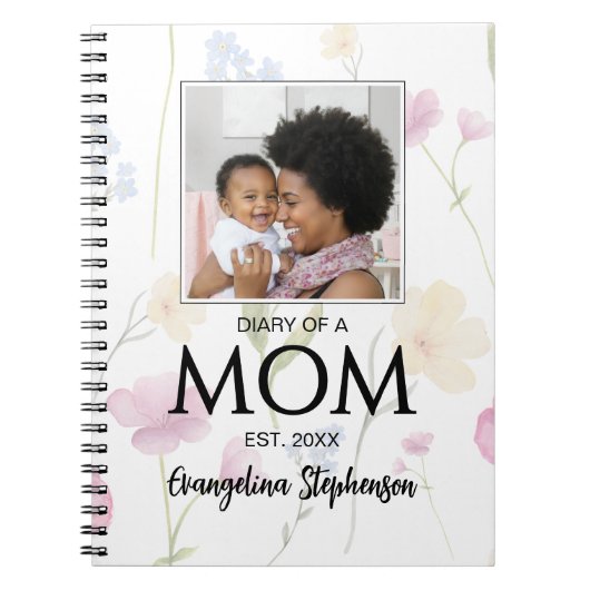 Journal Fleur Sauvage pour Maman Déjà Maman (Devant)