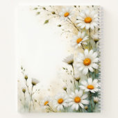 Journal floral à reliure spirale Daisy Botanique P (Dos)