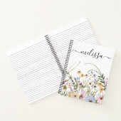 Journal floral de printemps doux personnalisé (Intérieur)