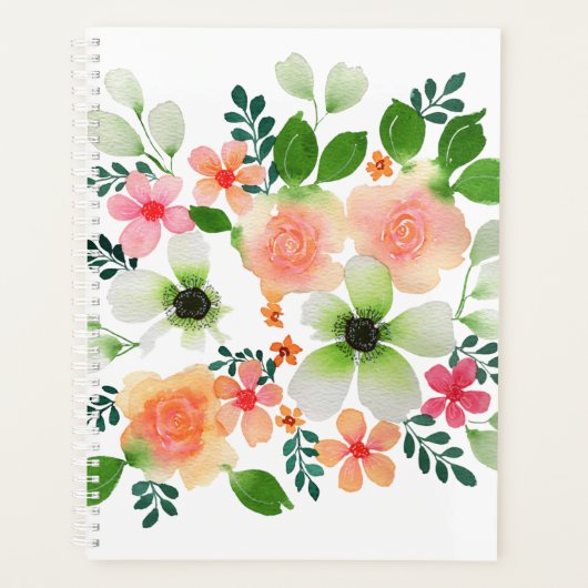 Journal floral Pastel  (Devant)