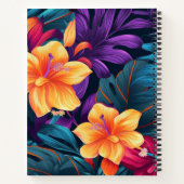 Journal floral personnalisé (Dos)