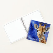 Journal Giraffe de nom personnalisé (Intérieur)