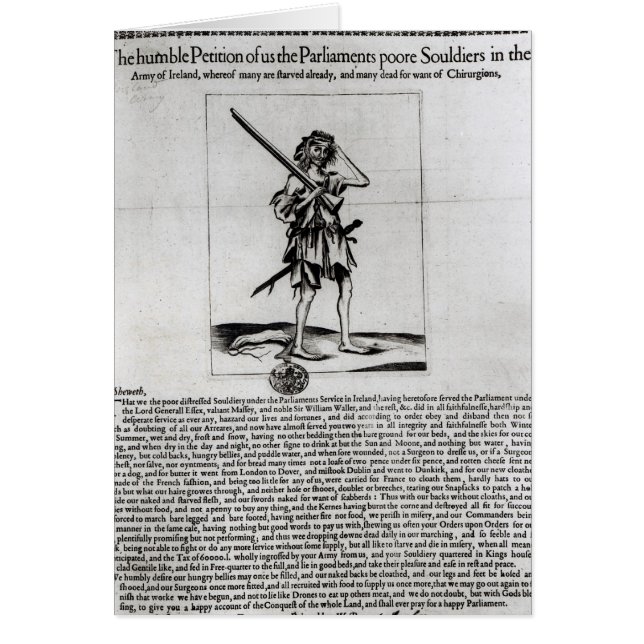 Journal grand format de Dublin, 1647 (Devant)