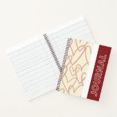 Journal Heartflow – Cahier Romantique Minimaliste (Intérieur)