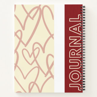 Journal Heartflow – Cahier Romantique Minimaliste