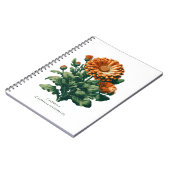 Journal Herbal Fleur de Calendula (Côté gauche)