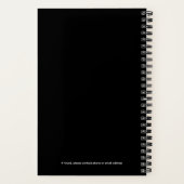 Journal HiJinks personnalisé ironique (Verso)