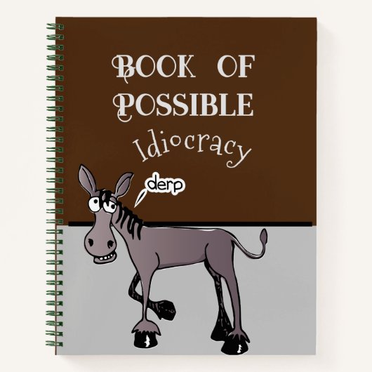 Journal Humour écriture de listes stupides | (Devant)