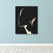 Journal Impression Mode Silhouette Art (Insitu (Plancher de Bois))