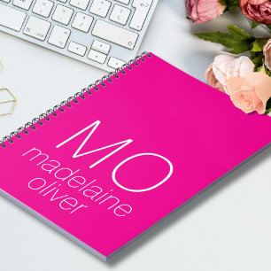 Journal initial du Carnet rose et blanc