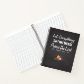 Journal Inspirationnel Dans l'éloges du Seigneur (Intérieur)