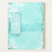 Journal intime de style Aqua et dentelle (Dos)