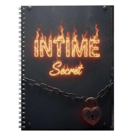 journal intime  notitieboek (Voorkant)