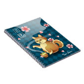 Journal intime personnalisé par kanji japonais de (Côté Droit)