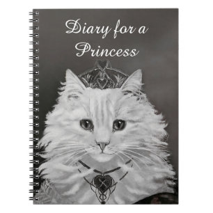 Journal intime pour une princesse - reine de chat