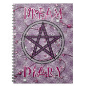 Journal intime rêveur - rose (Devant)