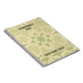 Journal Islamique Bauhaus Vert Sauge (Côté Droit)