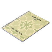 Journal Islamique Bauhaus Vert Sauge (Côté gauche)