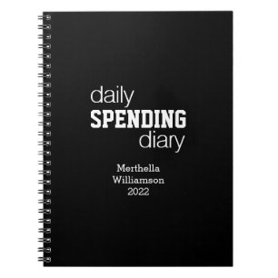 Journal JOURNAL DES DÉPENSES QUOTIDIENNES personna