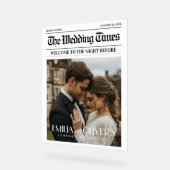 Journal La nuit avant l'Affiche de bienvenue Maria (Angle)