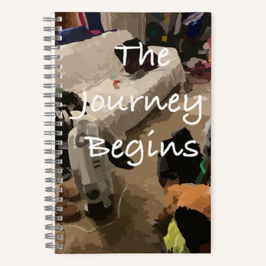 Journal Le voyage commence (Recto)