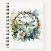 Journal libellule florale un jour à la fois (Devant)