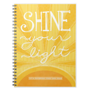 Journal - "Licht tonen" Notitieboek