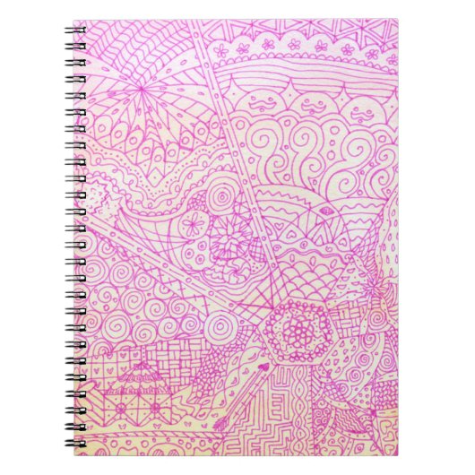 Journal lunatique rose (Devant)