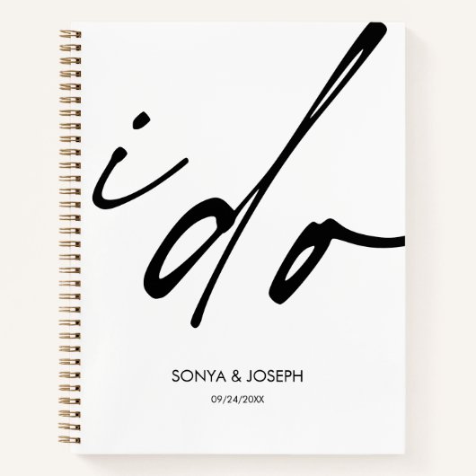 Journal mariage | DO (Devant)
