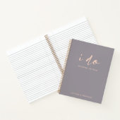 Journal mariage | Plans minimaux de Mariage modern (Intérieur)