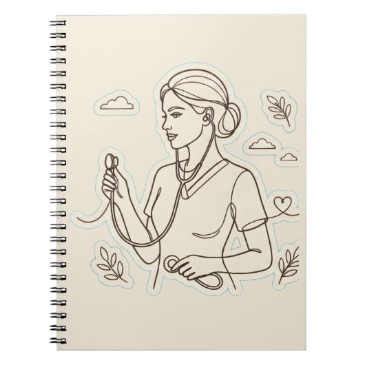 Journal Médical Minimaliste (Devant)
