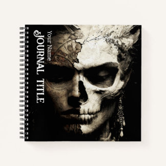 Journal Memento Mori — Nom et titre personnalisés