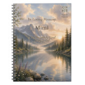 Journal Mémorial des Eaux Calmes avec QR Code (Devant)