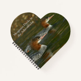 Journal met Merganser Ducks in de Adirondacks Notitieboek