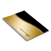 Journal moderne de carnet de monogramme (Côté Droit)