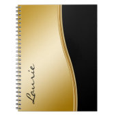 Journal moderne de carnet de monogramme (Devant)