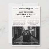 Journal moderne Enregistrer la carte de date pour  (Devant)