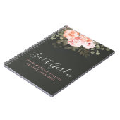 Journal Moderne Fleurs Roses Tendrement Rosés Élég (Côté gauche)