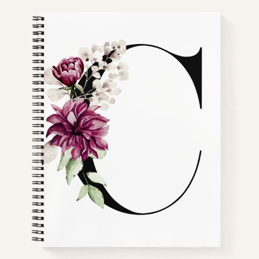 Journal Monogramme | Lettre C (Devant)