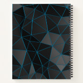 Journal noir à puces à faible densité de polis / C (Dos)