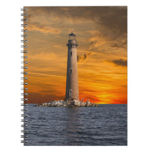 Journal/notebook met vuursteentje Hoesje Notitieboek