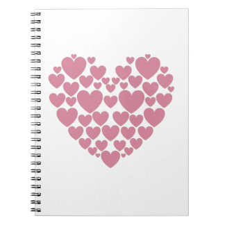 Journal-Notitieboek met Big Heart Notitieboek