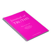 Journal of Truths Notitieboek (Rechterzijde)