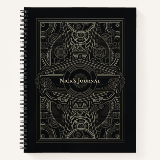 Journal Ornate Steampunk (Devant)
